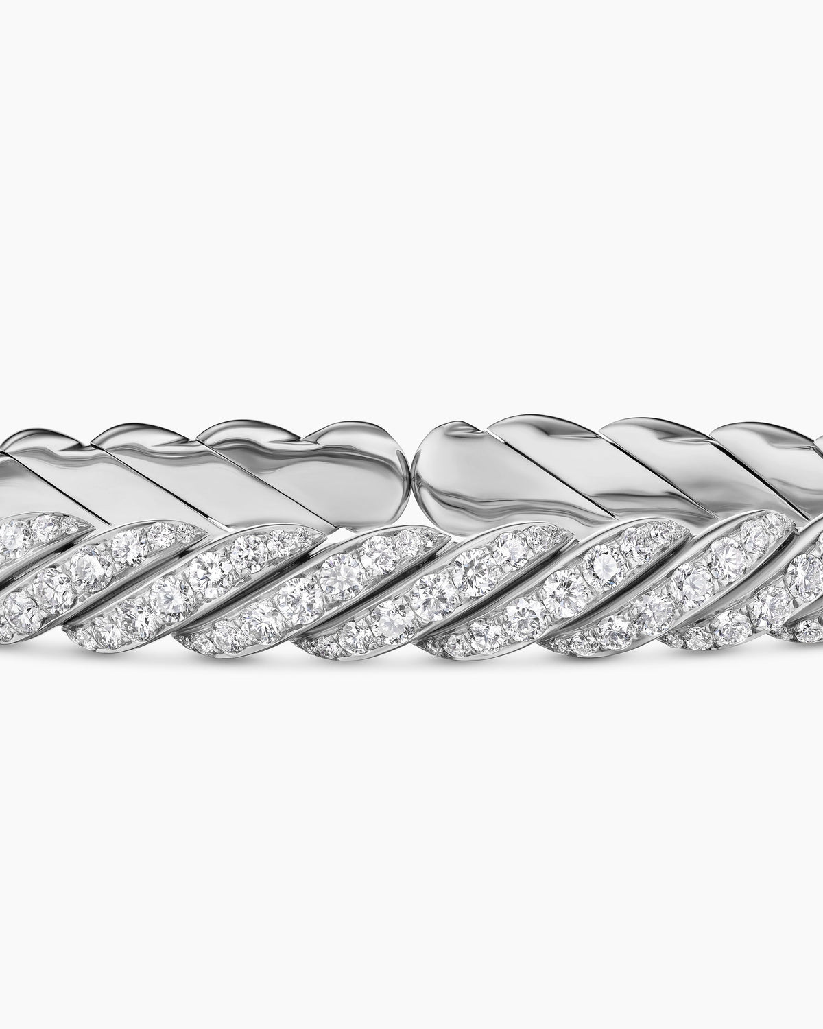David Yurman Sculpted Cable Pavé Flex Bracelet David Yurman Men’s