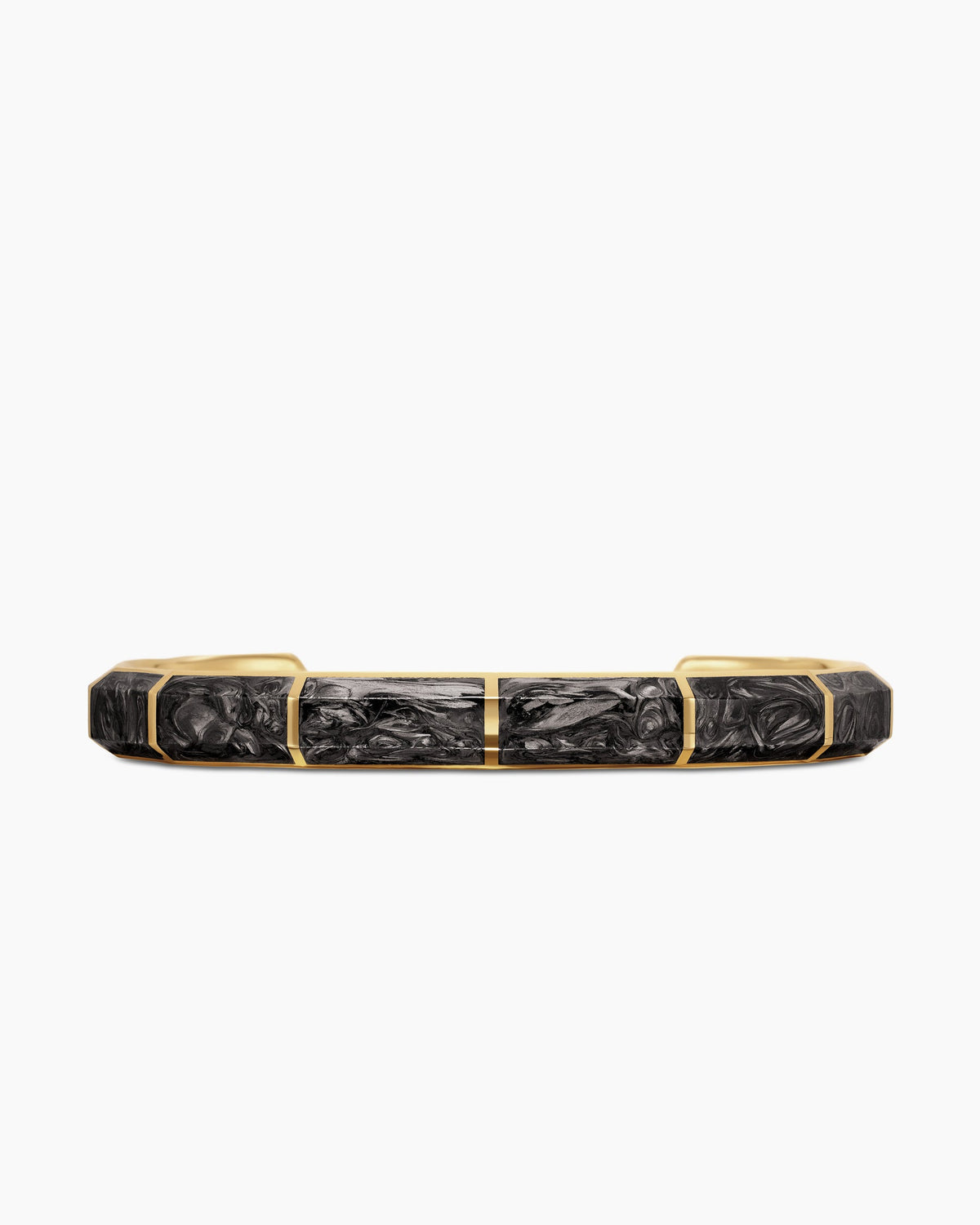 David Yurman Forged Carbon Faceted Cuff Bracelet David Yurman Men’s