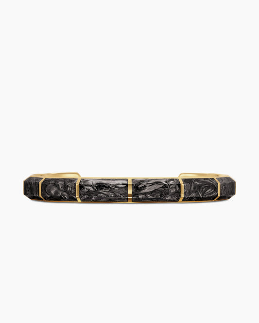 David Yurman Forged Carbon Faceted Cuff Bracelet David Yurman Men’s