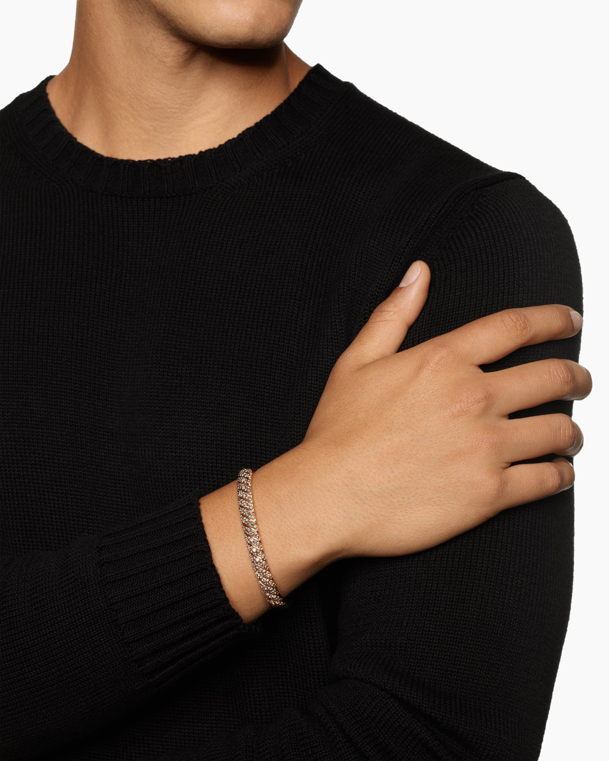 David Yurman Sculpted Cable Cuff Bracelet David Yurman Men’s