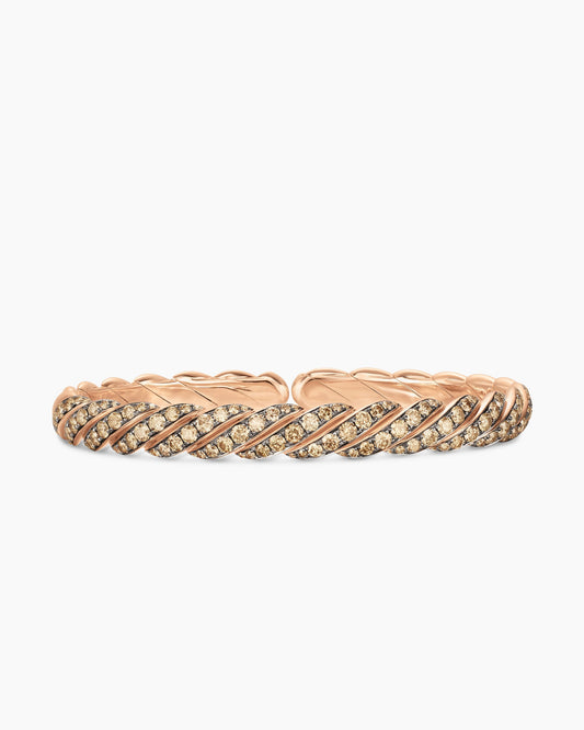 David Yurman Sculpted Cable Pavé Flex Bracelet David Yurman Men’s