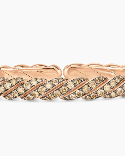 David Yurman Sculpted Cable Pavé Flex Bracelet David Yurman Men’s