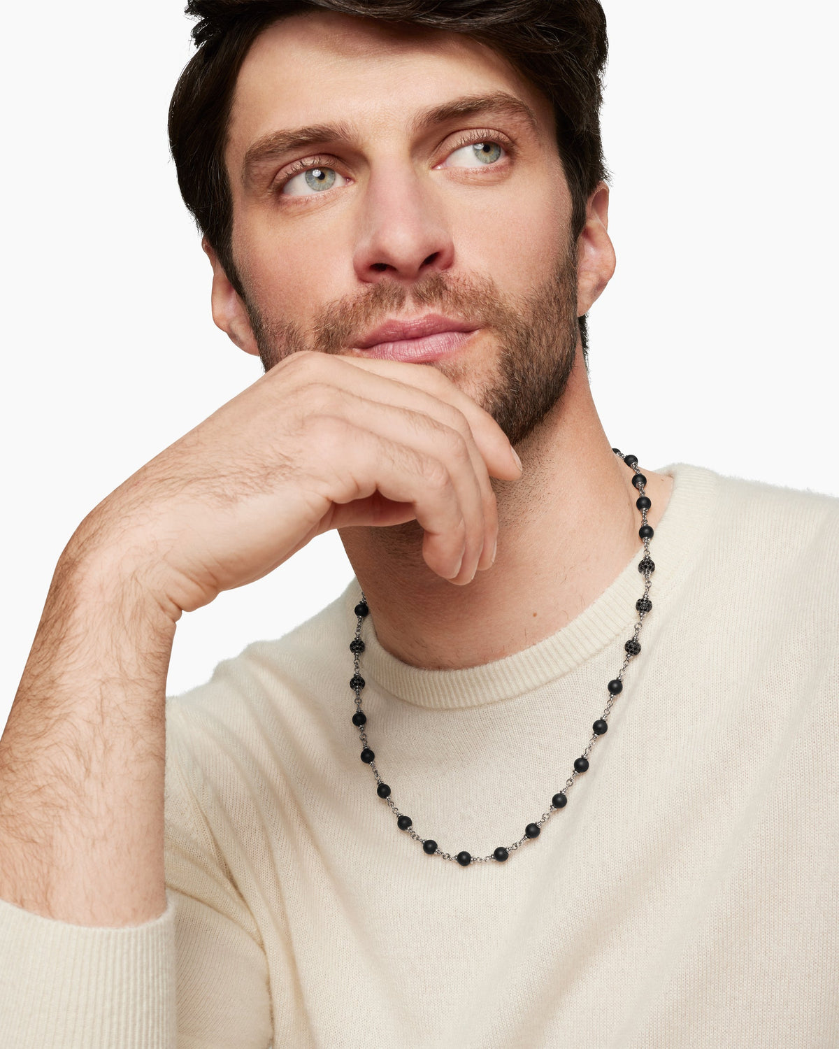 David Yurman Spiritual Beads Necklace David Yurman Men’s