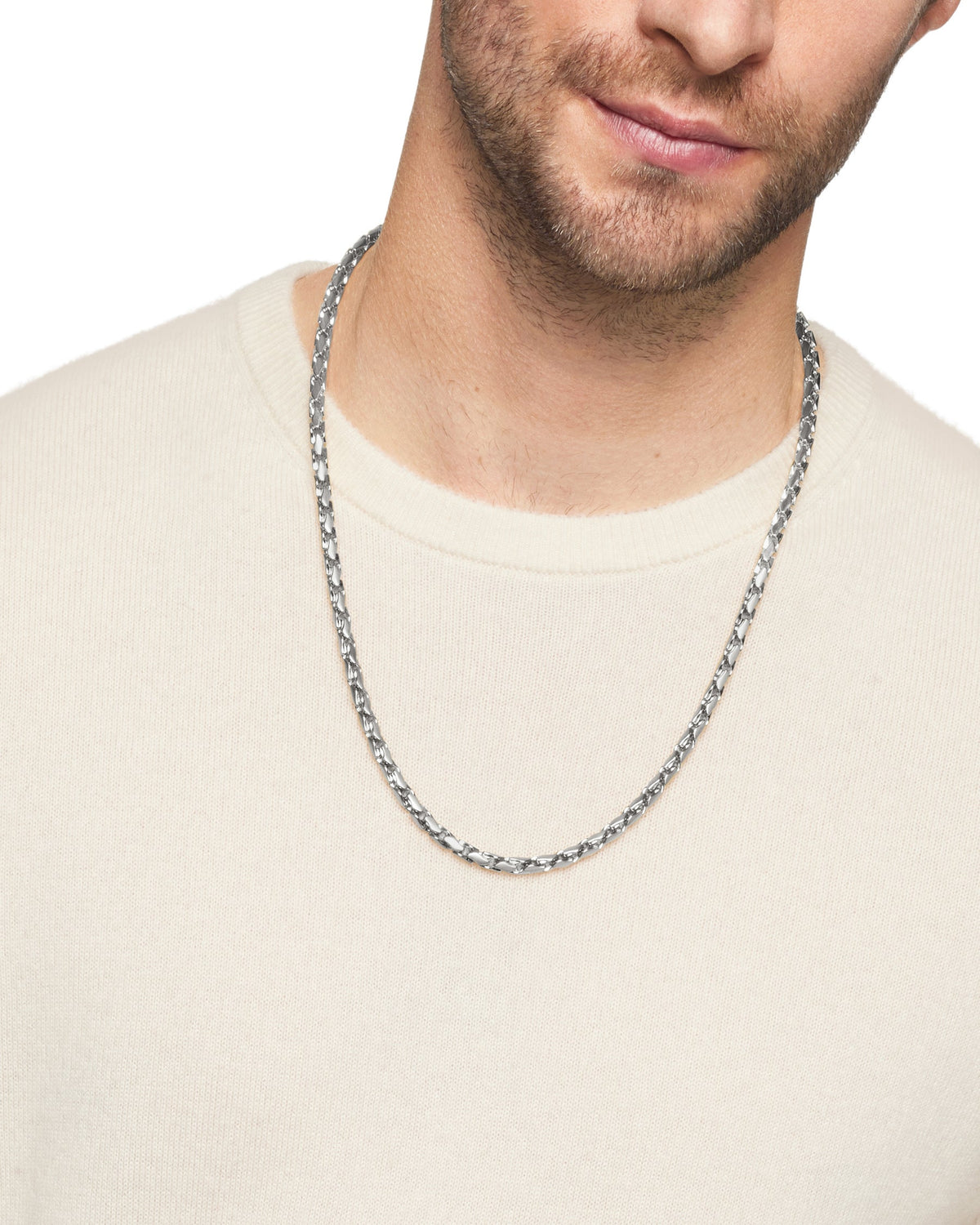 David Yurman Fluted Chain Necklace David Yurman Men’s