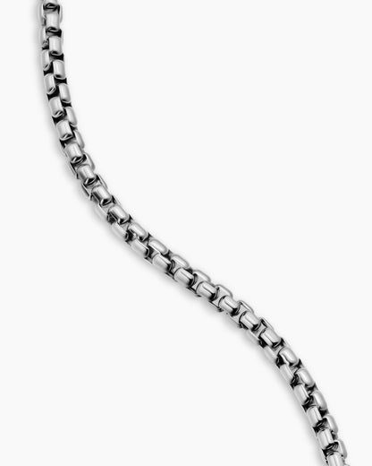 David Yurman Mens Star of David Station Necklace in Sterling Silver with 14K Yellow Gold, 3.6mm David Yurman Men’s