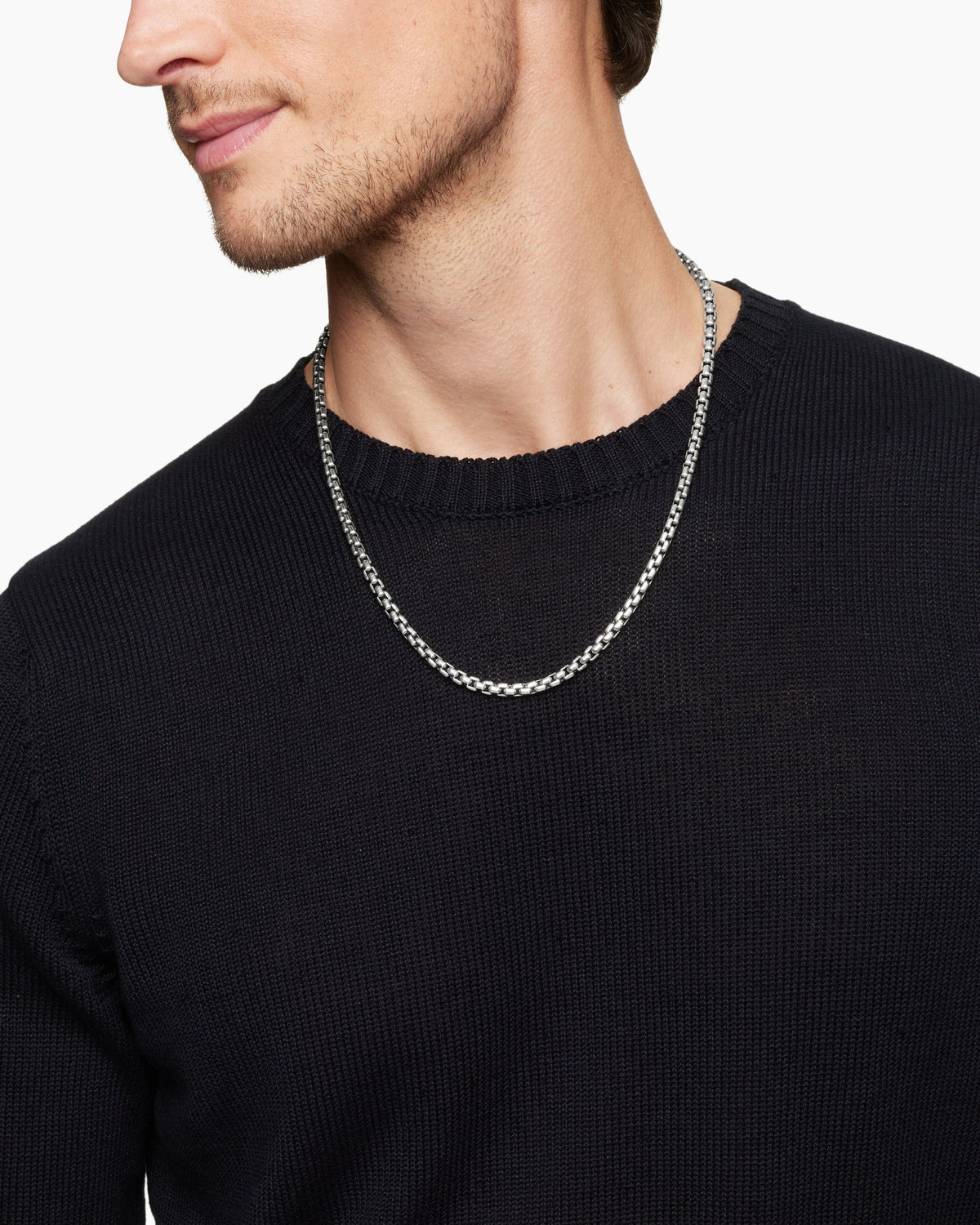 David Yurman Box Chain Necklace David Yurman Men’s