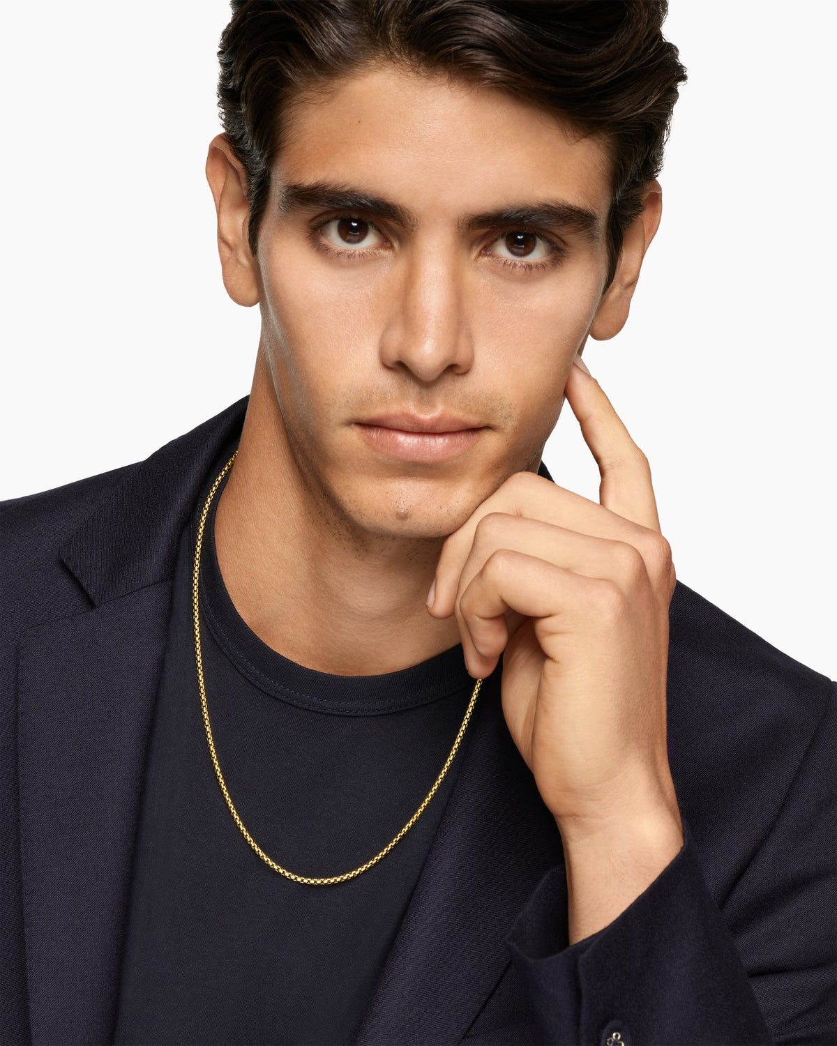 David Yurman Box Chain Necklace David Yurman Men’s