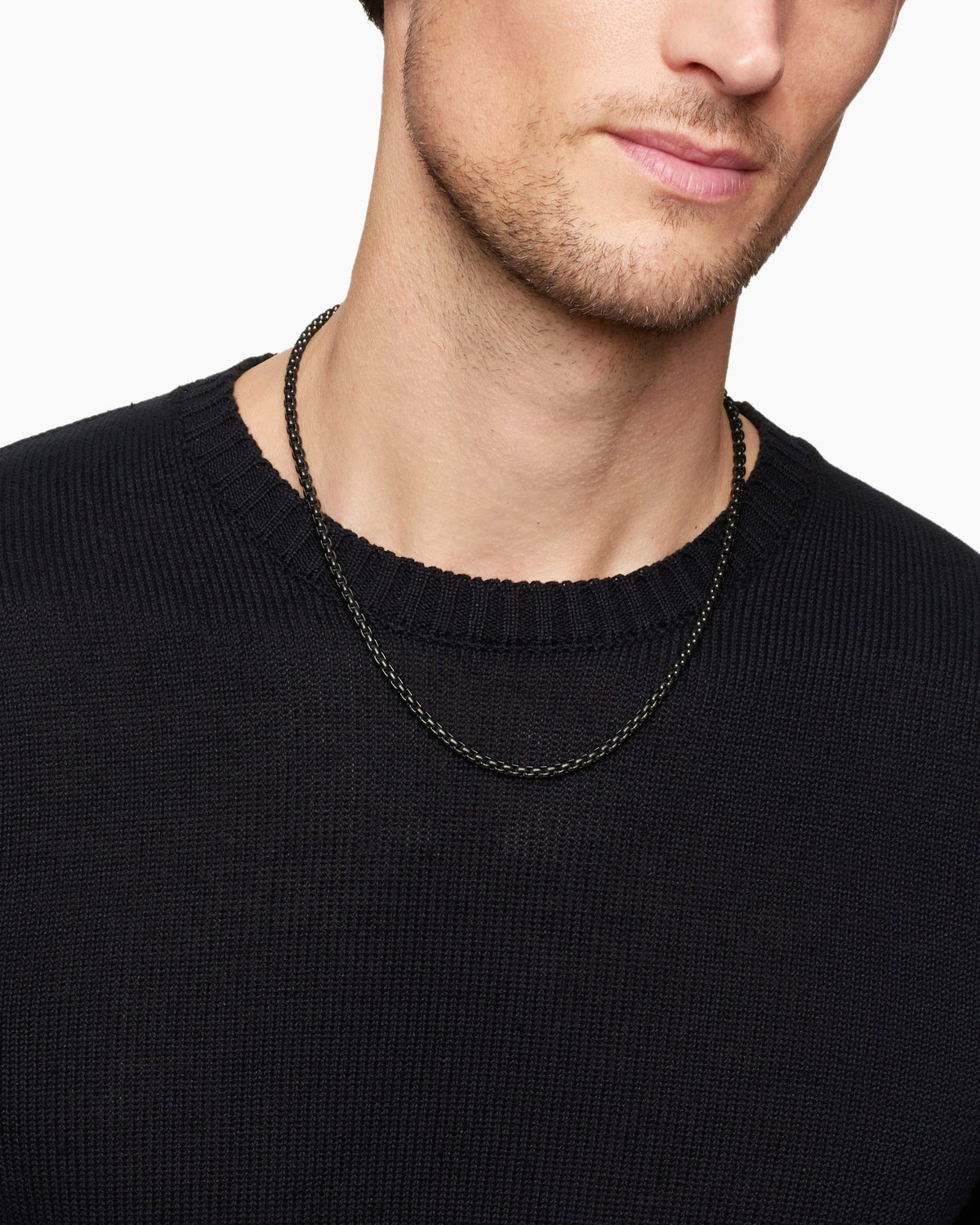 David Yurman Box Chain Necklace David Yurman Men’s