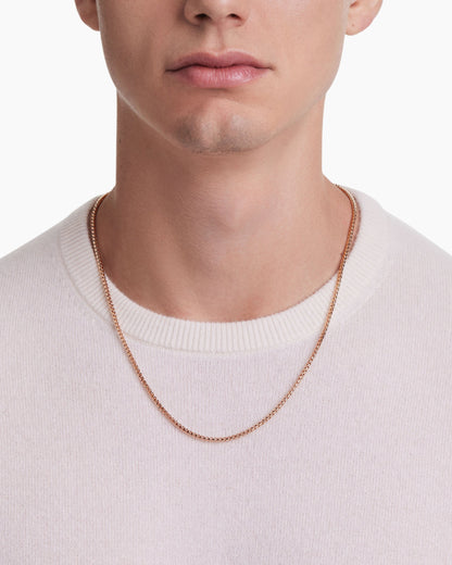 David Yurman Box Chain Necklace David Yurman Men’s