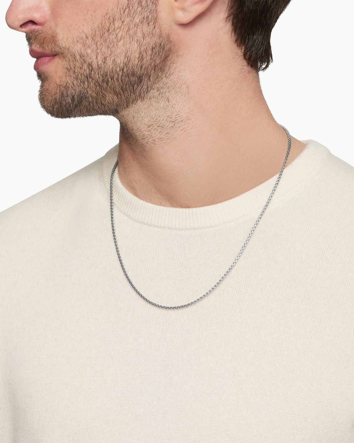 David Yurman Box Chain Necklace David Yurman Men’s