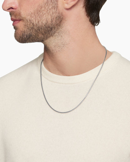 David Yurman Box Chain Necklace David Yurman Men’s