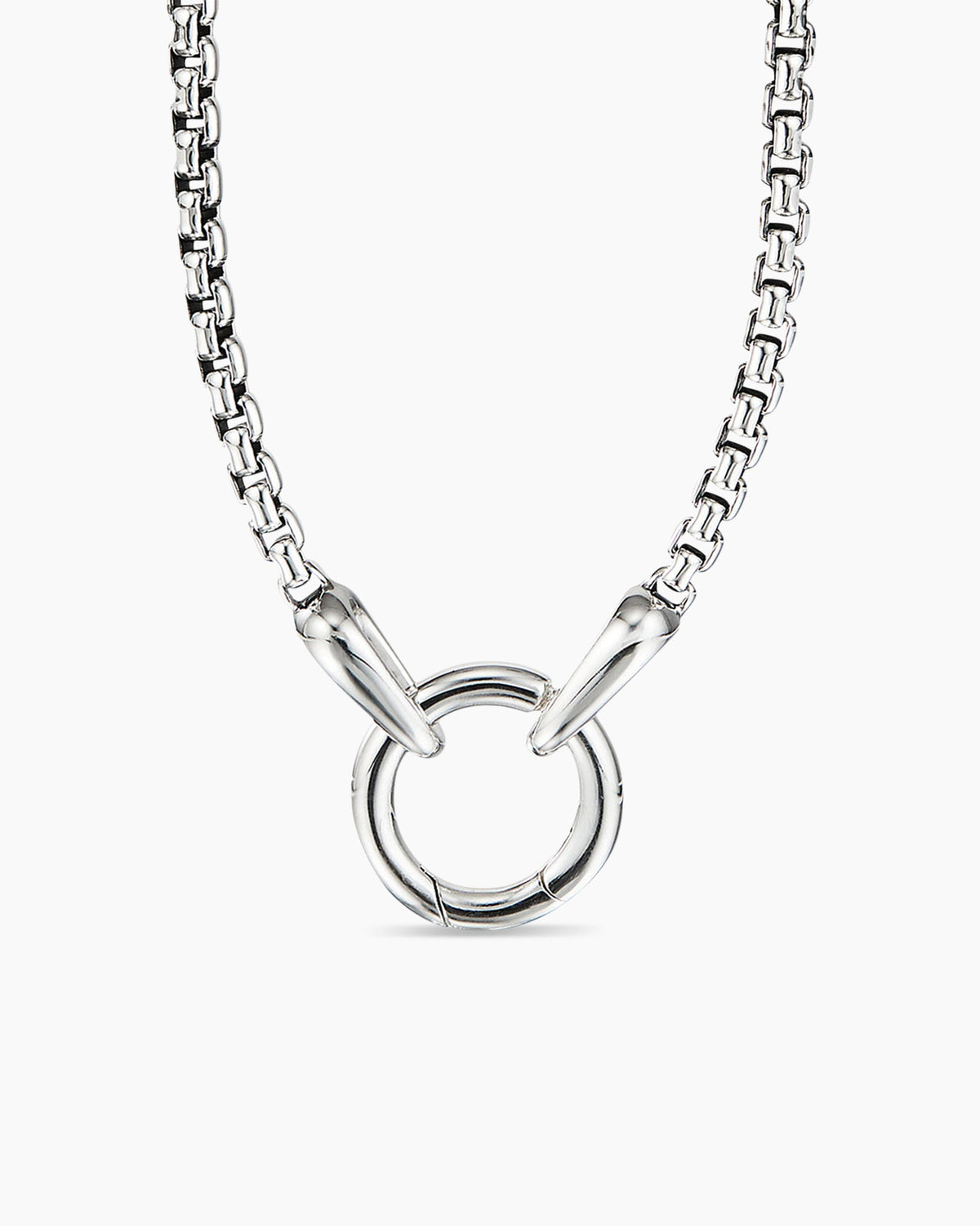 David Yurman Smooth Amulet Box Chain Necklace David Yurman Men’s