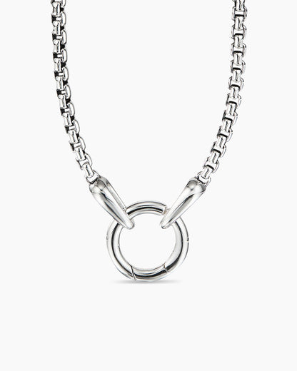 David Yurman Smooth Amulet Box Chain Necklace David Yurman Men’s