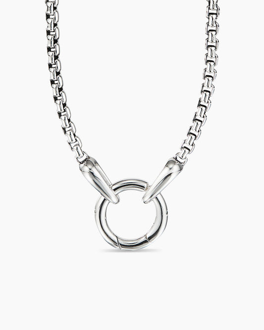David Yurman Smooth Amulet Box Chain Necklace David Yurman Men’s