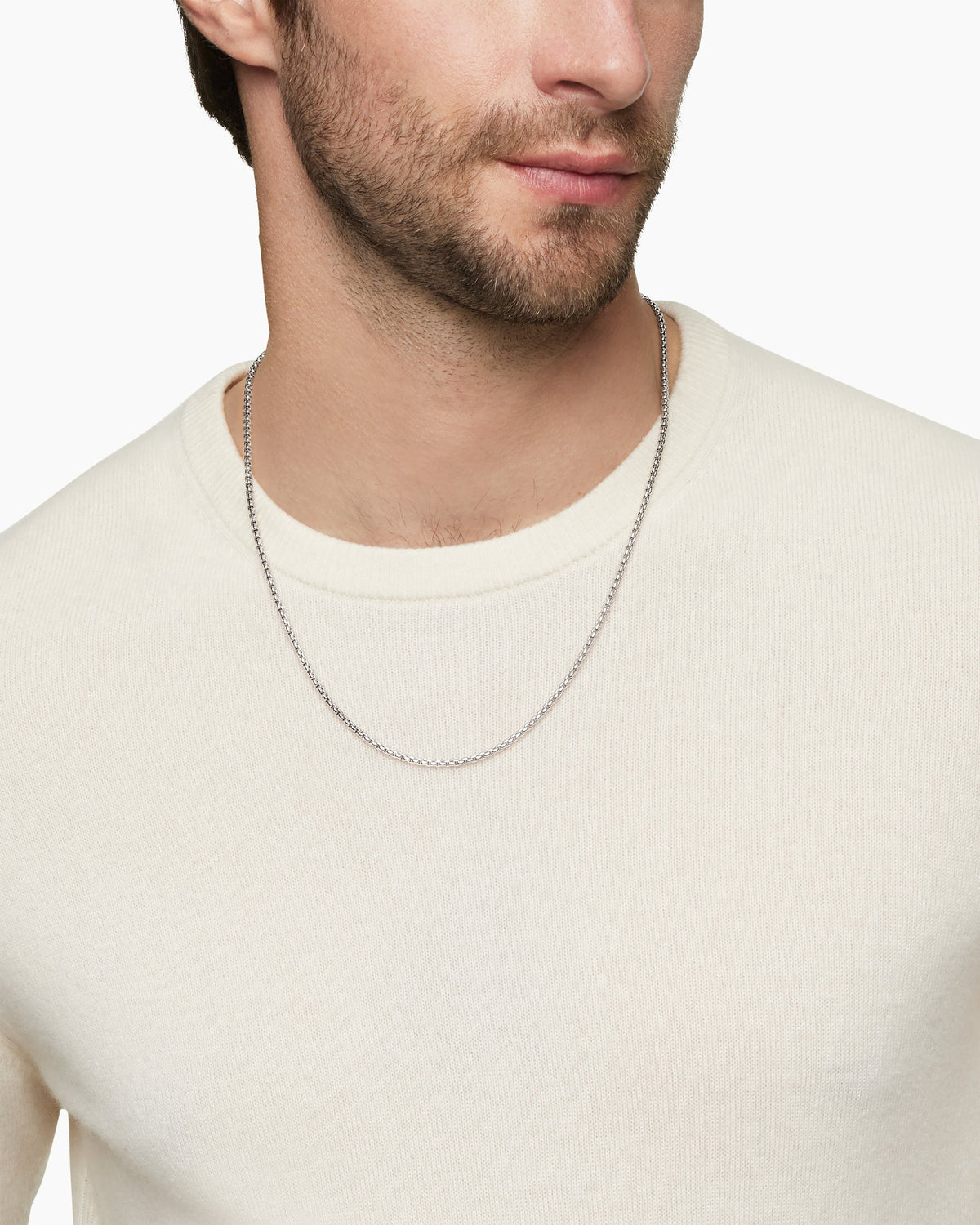 David Yurman Box Chain Necklace David Yurman Men’s