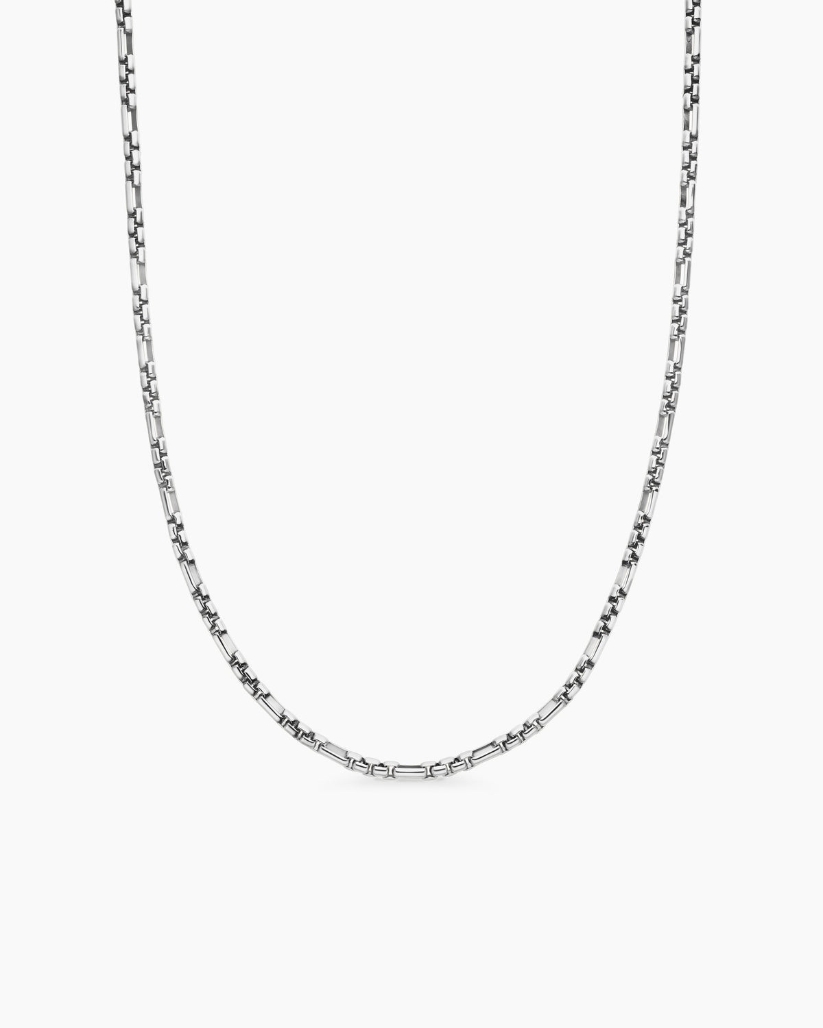 David Yurman Open Station Box Chain Necklace David Yurman Men’s