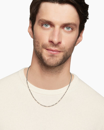 David Yurman Open Station Box Chain Necklace David Yurman Men’s