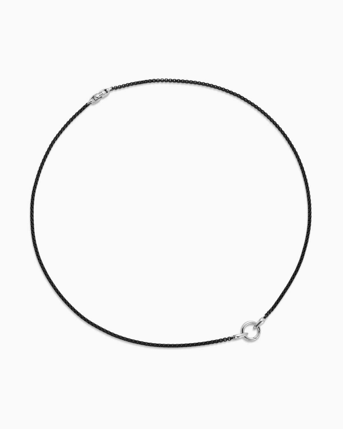 David Yurman Smooth Amulet Box Chain Necklace David Yurman Men’s