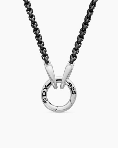 David Yurman Smooth Amulet Box Chain Necklace David Yurman Men’s