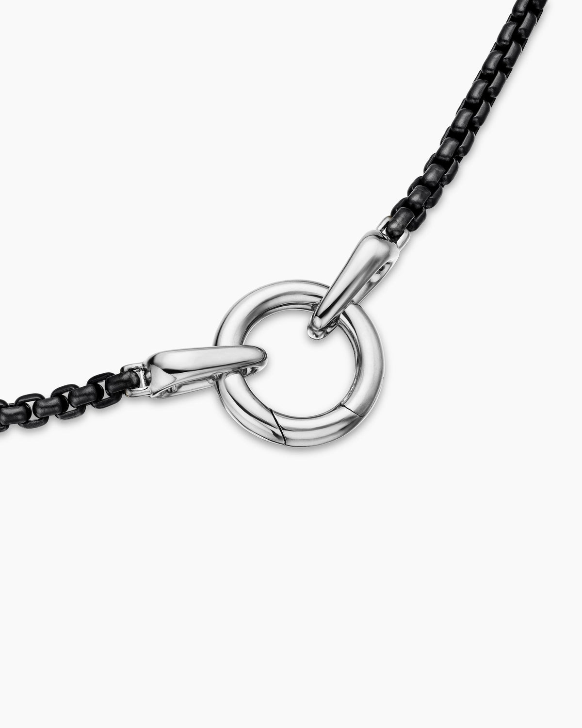 David Yurman Smooth Amulet Box Chain Necklace David Yurman Men’s
