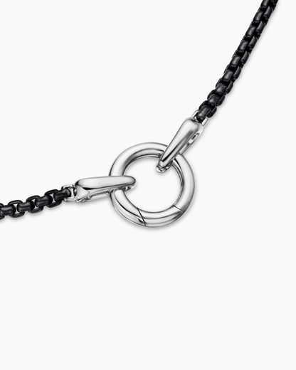 David Yurman Smooth Amulet Box Chain Necklace David Yurman Men’s