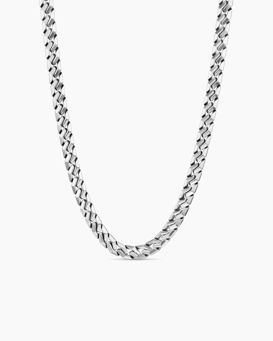 David Yurman Curb Chain Angular Link Necklace David Yurman Men’s