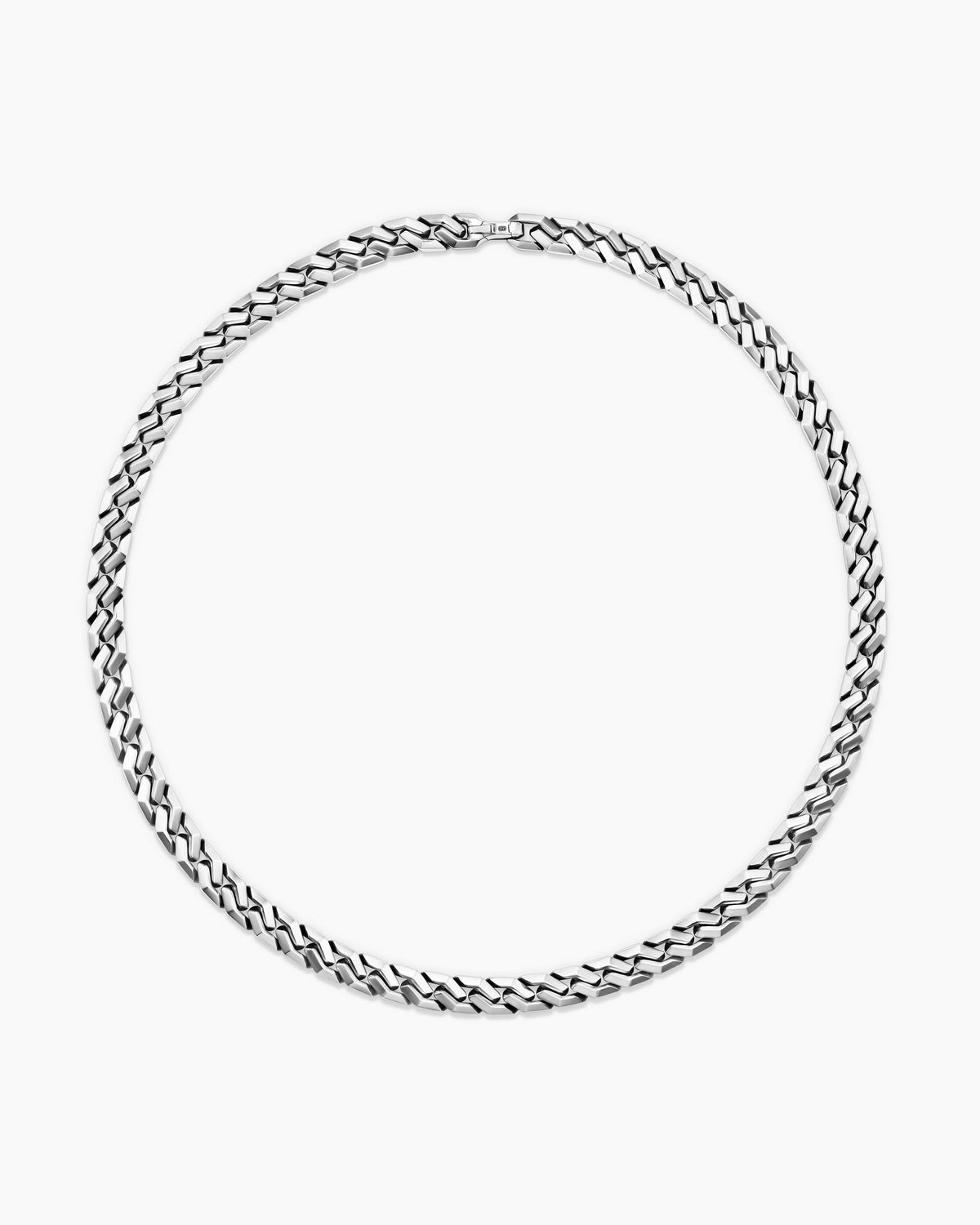 David Yurman Curb Chain Angular Link Necklace David Yurman Men’s