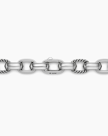 David Yurman Mens Chevron Oval Link Necklace in Sterling Silver, 7mm David Yurman Men’s