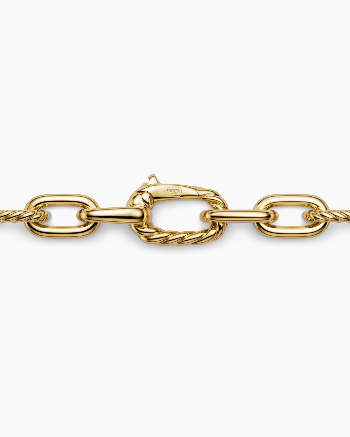 David Yurman Mens DY Madison Chain Necklace in 18K Yellow Gold, 6mm David Yurman Men’s