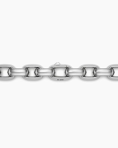 David Yurman Mens Chevron Oval Link Necklace in Sterling Silver, 10mm David Yurman Men’s