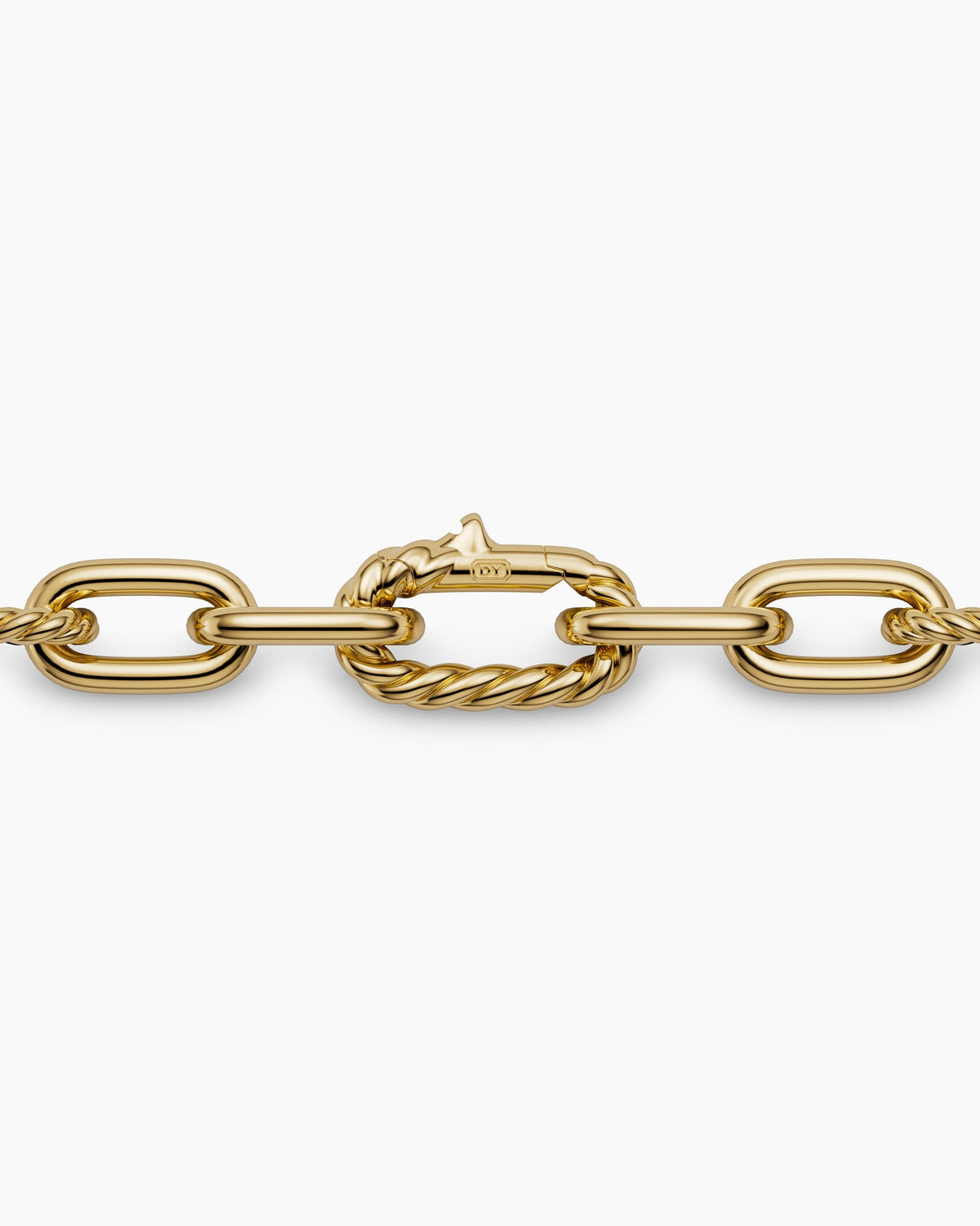 David Yurman Mens DY Madison Chain Necklace in 18K Yellow Gold, 8.5mm David Yurman Men’s