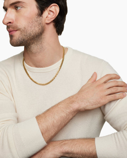 David Yurman Curb Chain Necklace David Yurman Men’s