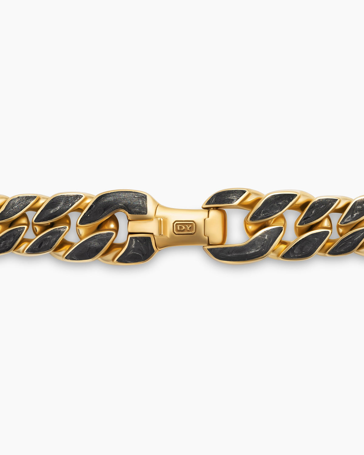 David Yurman Mens Curb Chain Necklace in 18K Yellow Gold, 8mm David Yurman Men’s