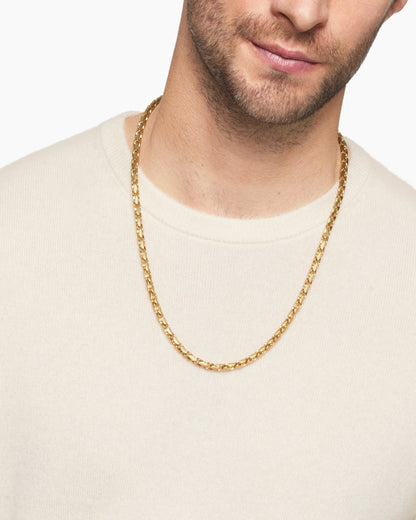 David Yurman Fluted Chain Necklace David Yurman Men’s