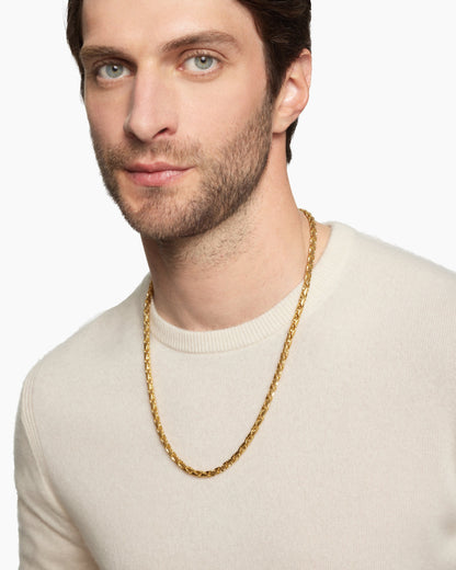 David Yurman Fluted Chain Necklace David Yurman Men’s