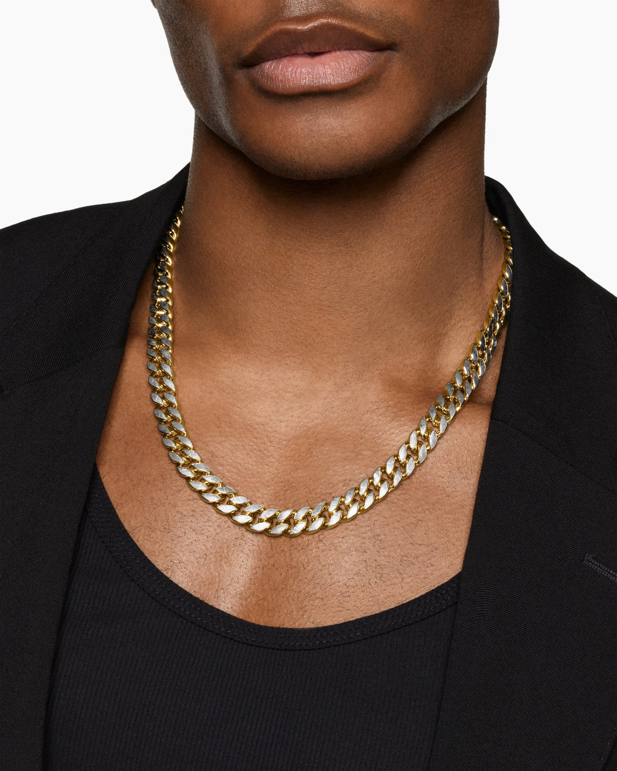 David Yurman Curb Chain Necklace David Yurman Men’s