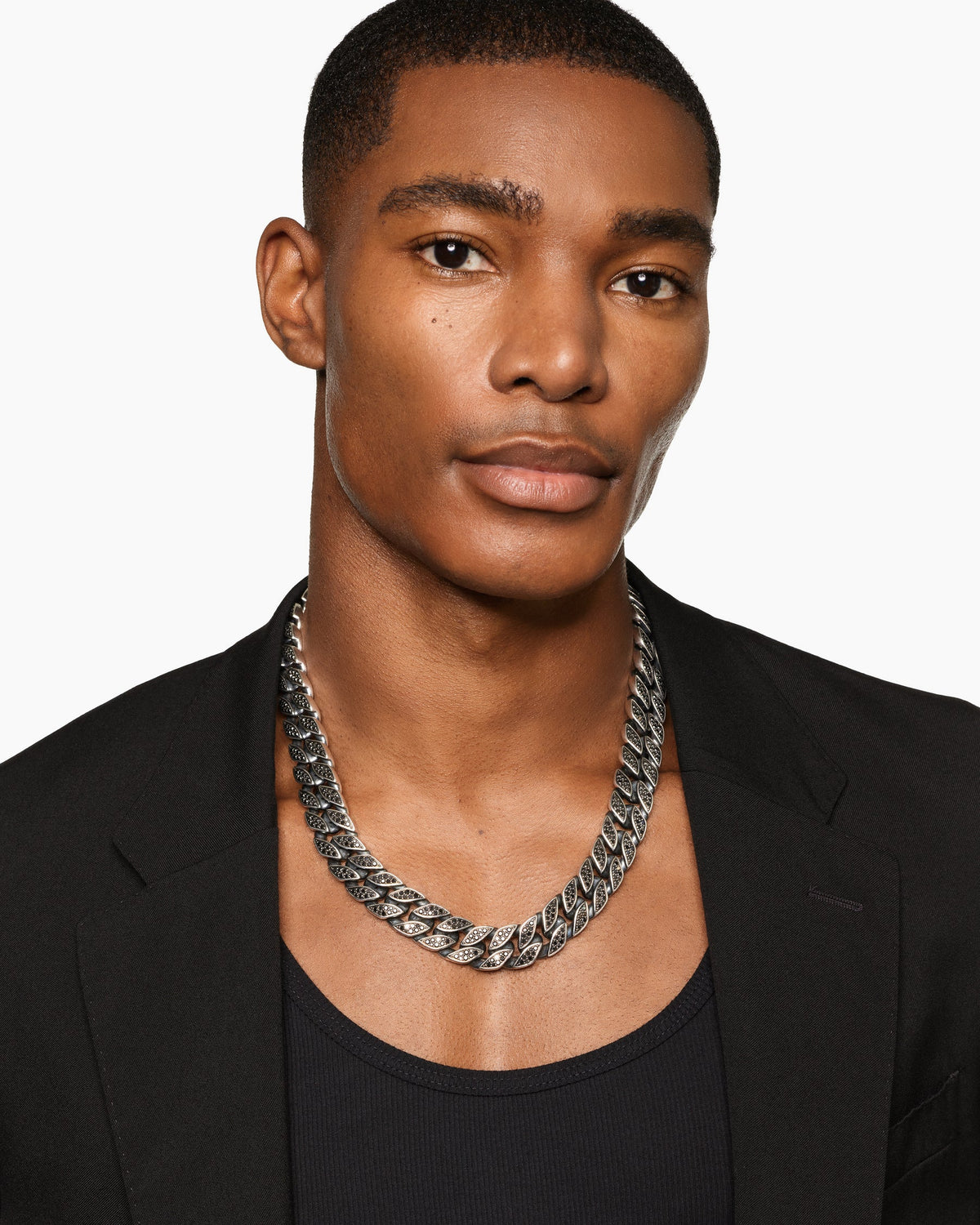 David Yurman Curb Chain Necklace David Yurman Men’s