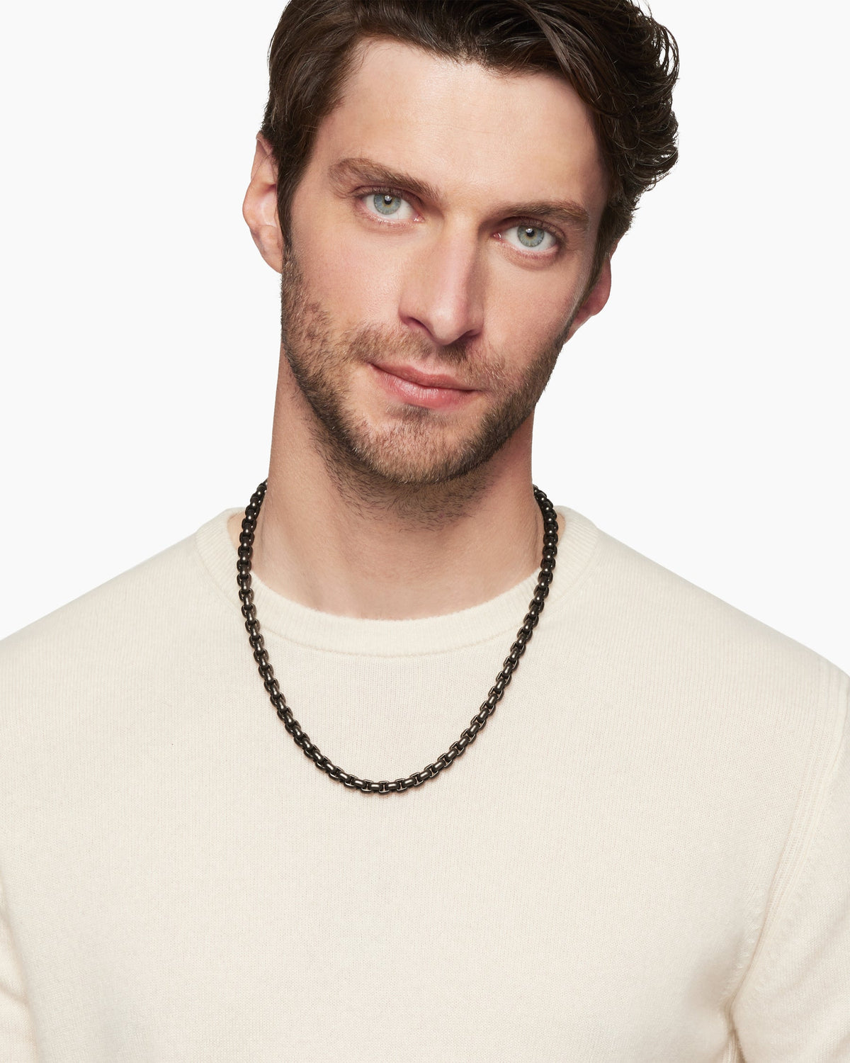 David Yurman Box Chain Necklace David Yurman Men’s