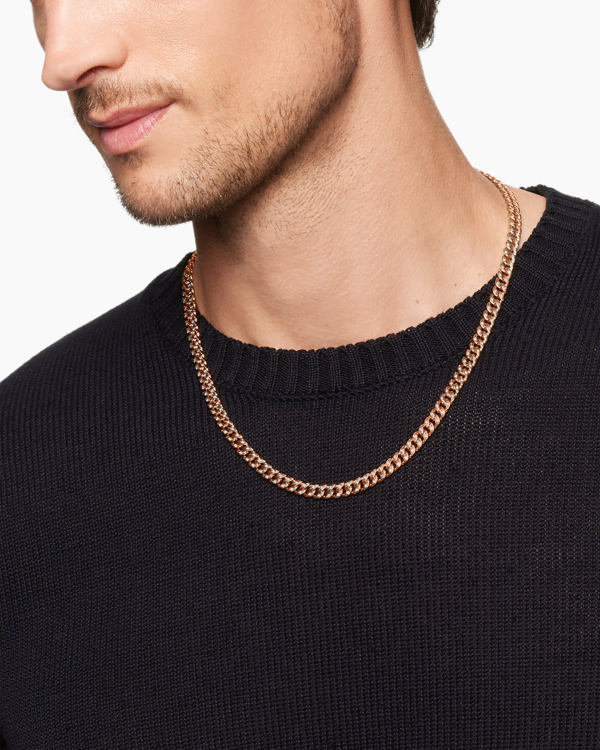 David Yurman Curb Chain Necklace David Yurman Men’s