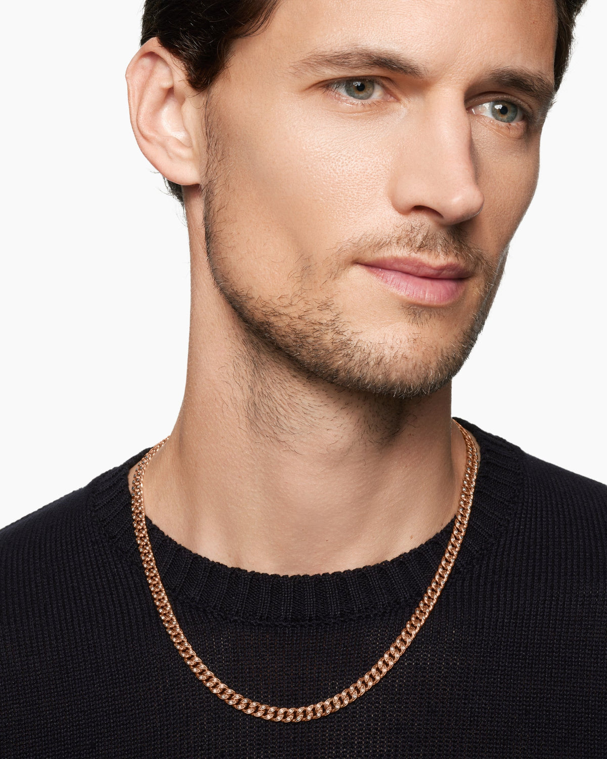 David Yurman Curb Chain Necklace David Yurman Men’s