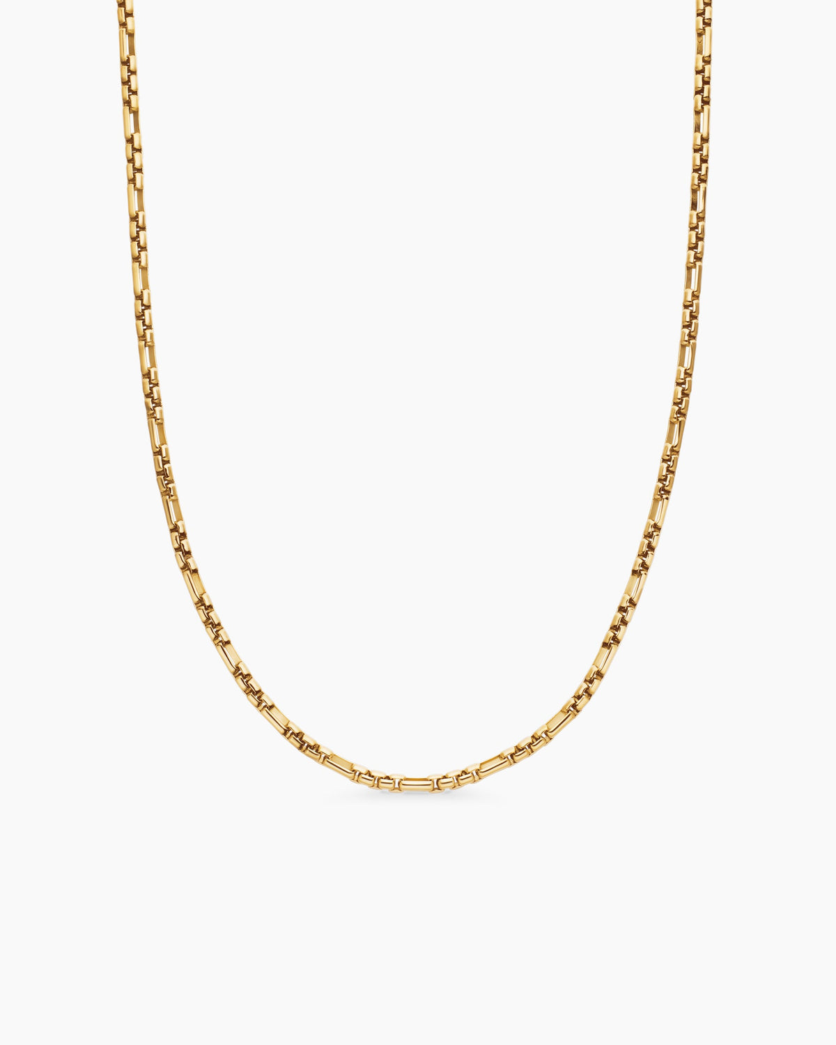 David Yurman Open Station Box Chain Necklace David Yurman Men’s