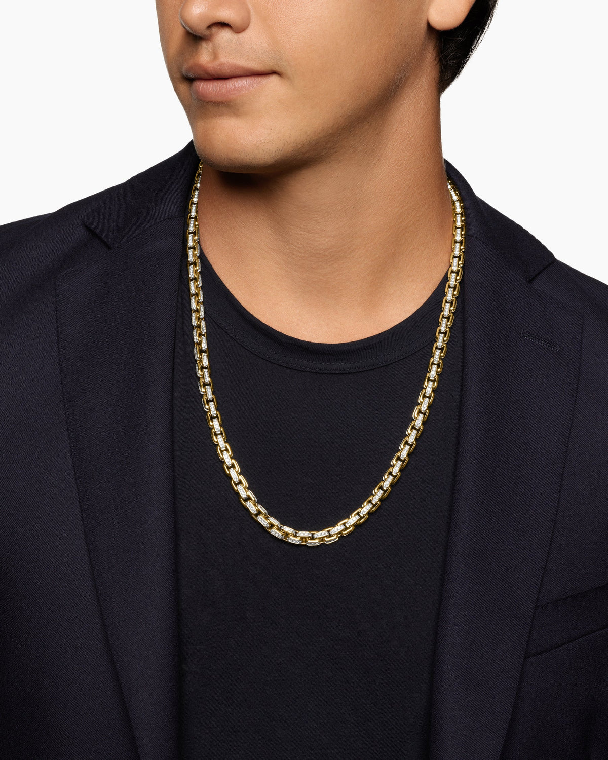 David Yurman Box Chain Necklace David Yurman Men’s