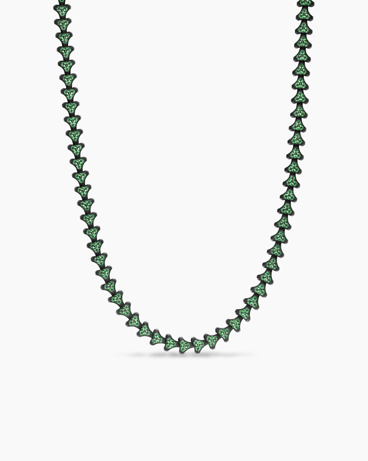 David Yurman Mens Armory Necklace in Black Titanium, 9.5mm David Yurman Men’s