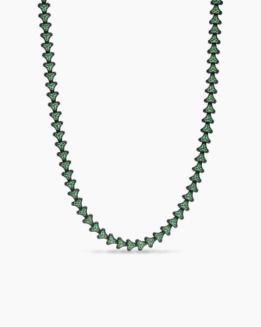 David Yurman Mens Armory Necklace in Black Titanium, 9.5mm David Yurman Men’s