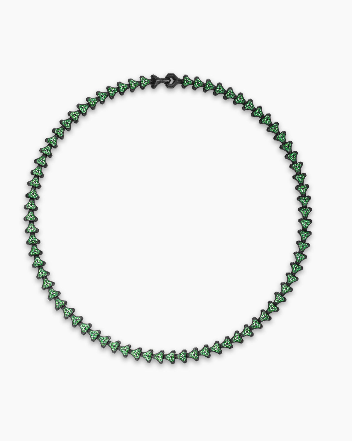 David Yurman Mens Armory Necklace in Black Titanium, 9.5mm David Yurman Men’s