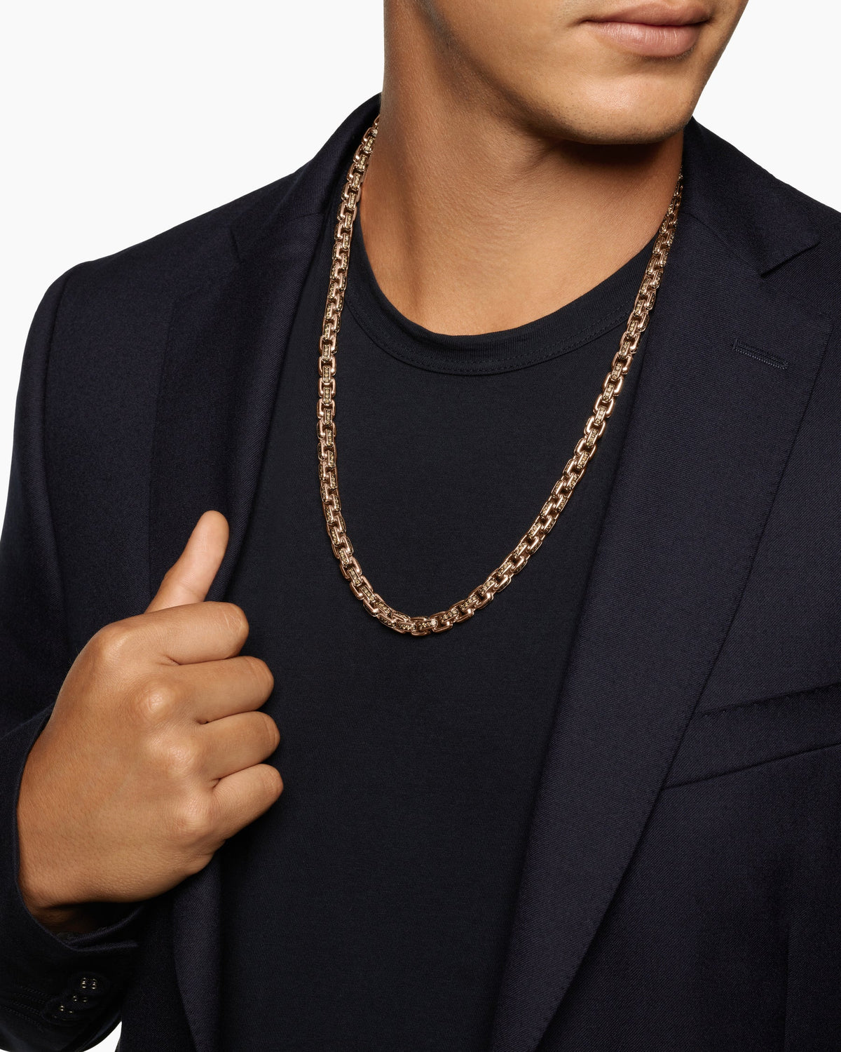 David Yurman Box Chain Necklace David Yurman Men’s
