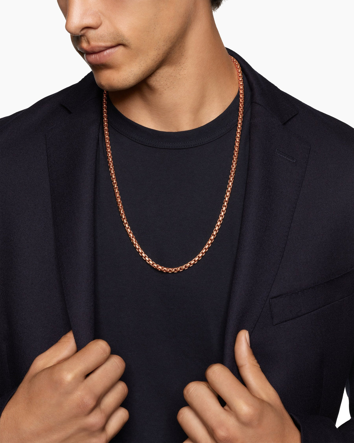 David Yurman Box Chain Necklace David Yurman Men’s