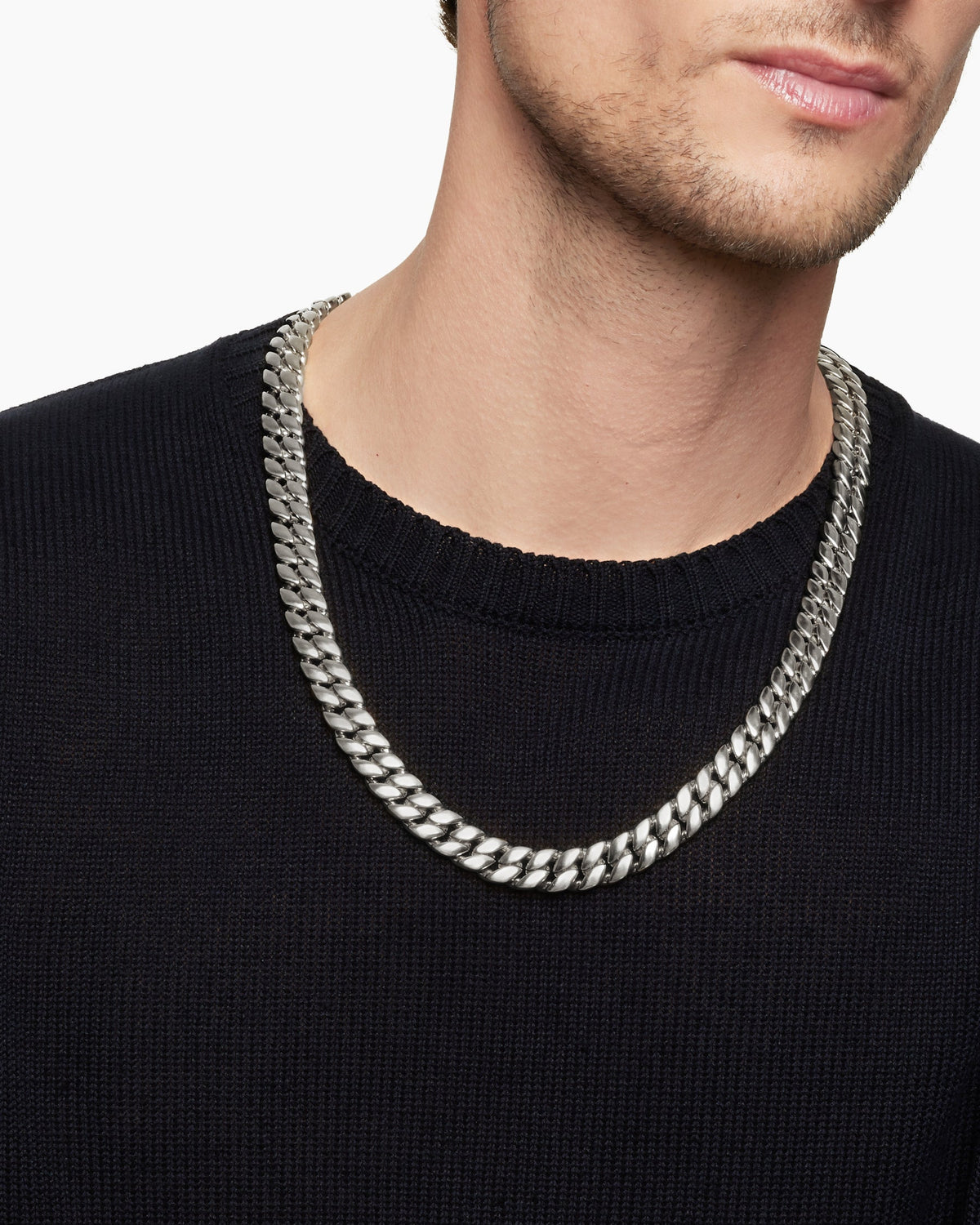 David Yurman Curb Chain Necklace David Yurman Men’s