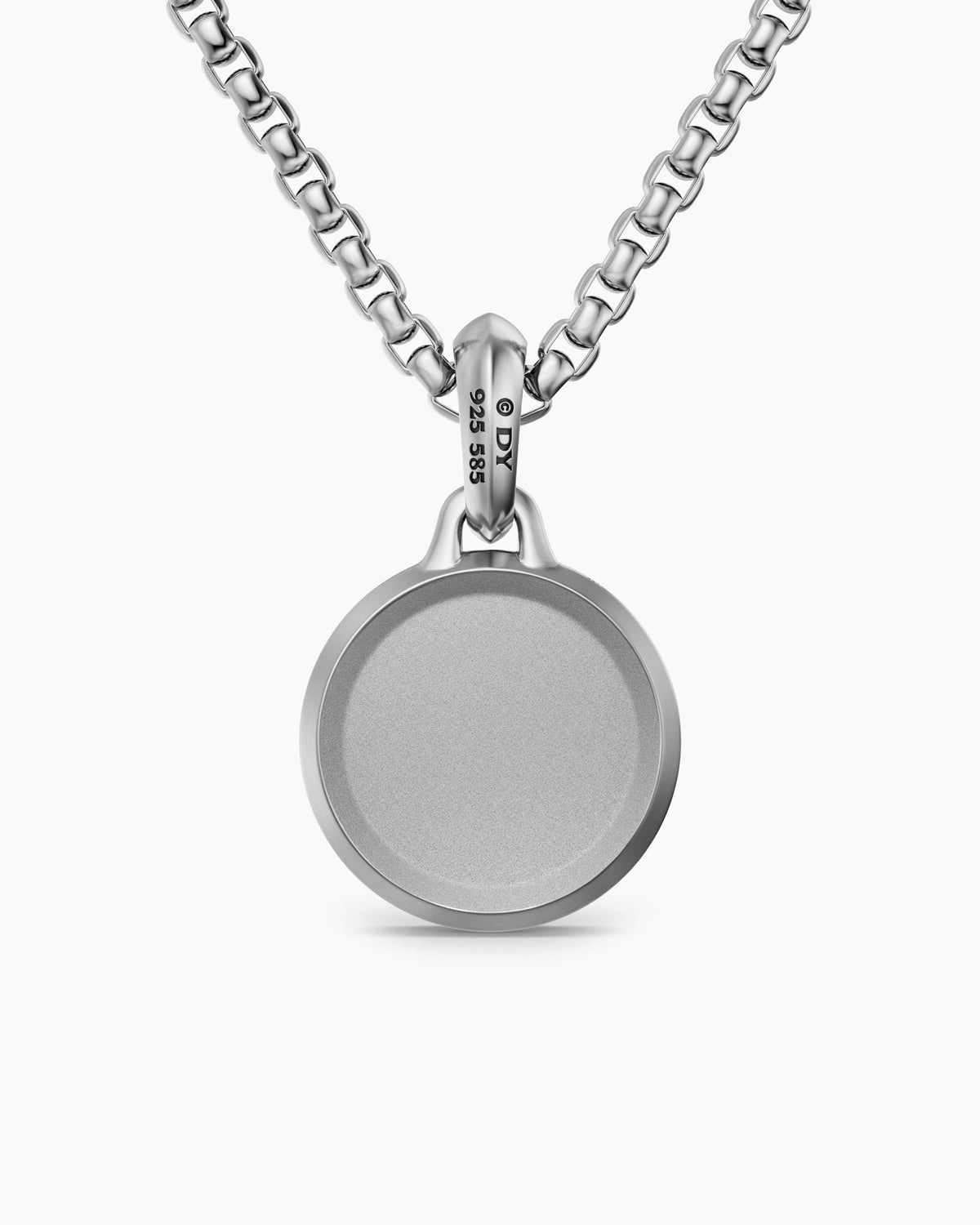 David Yurman Mens St. Christopher Amulet in Sterling Silver with 14K Yellow Gold, 21.2mm David Yurman Men’s