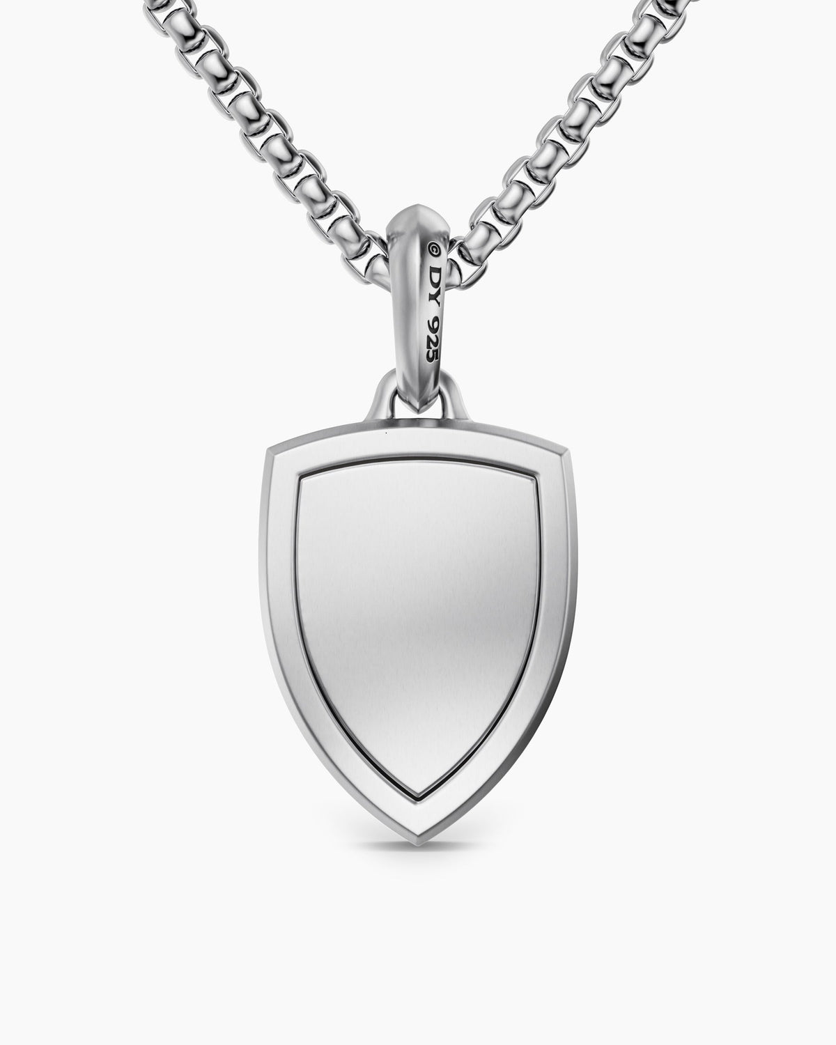 David Yurman Mens St. Michael Amulet in Sterling Silver with 14K Yellow Gold, 26mm David Yurman Men’s